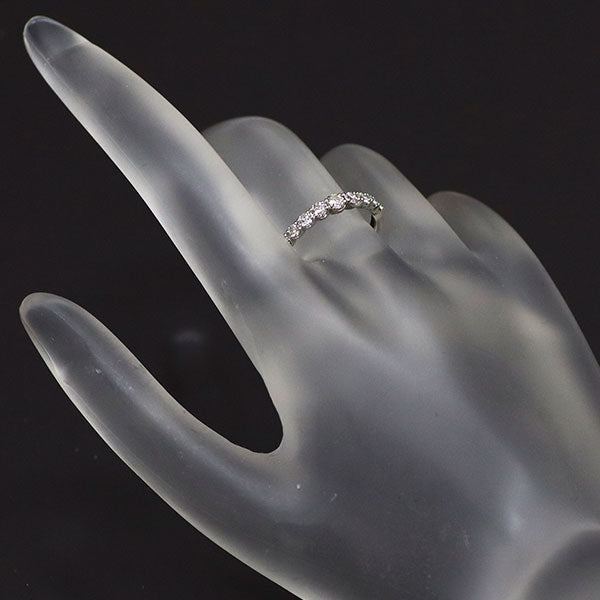 ダイヤモンドシライシ Pt950 H＆Cダイヤモンド リング 0.412ct