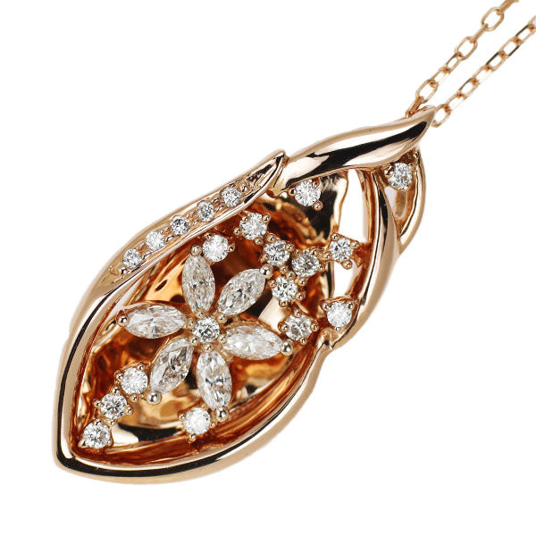 K18PG ダイヤモンド ペンダントネックレス 0.50ct