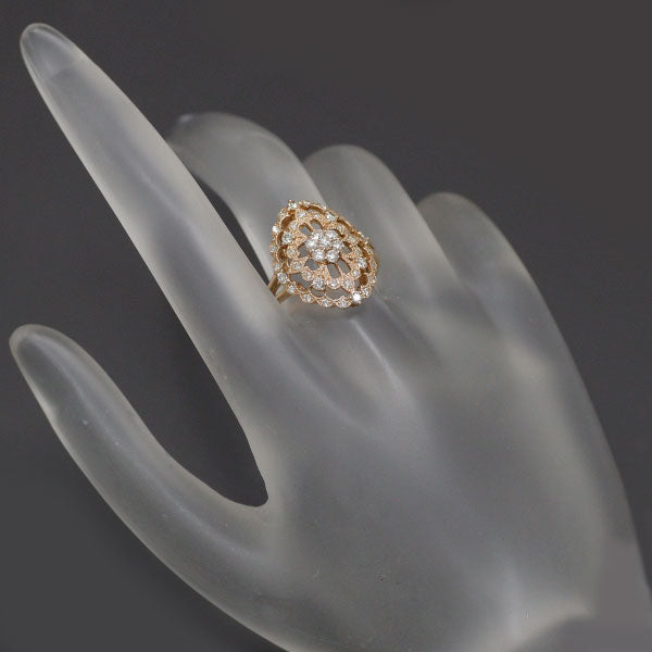 K18PG ダイヤモンド リング 0.58ct