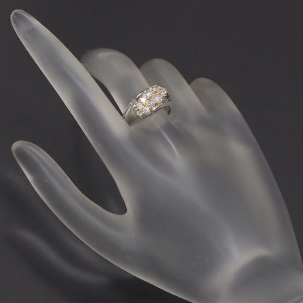 セイコー K18YG/ Pt900 ダイヤモンド リング 1.03ct