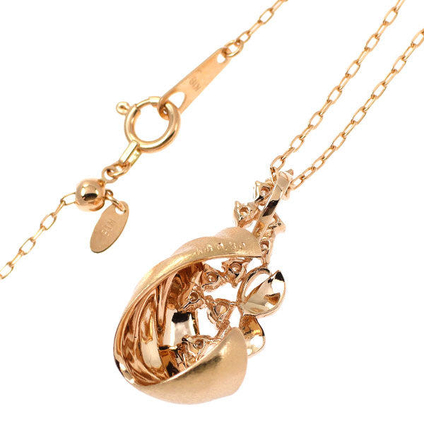 K18PG ダイヤモンド ペンダントネックレス 0.30ct