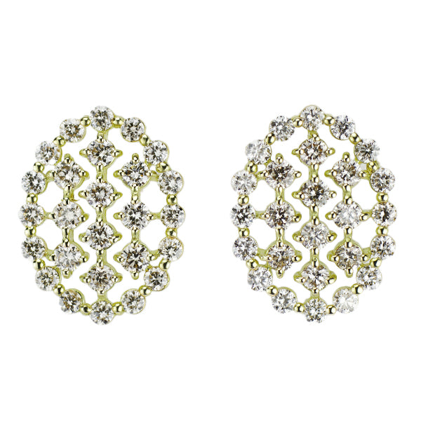 K18YG ダイヤモンド ピアス 1.00ct