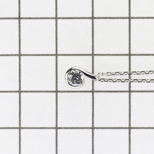 モニッケンダム Pt900/ Pt850 ダイヤモンド ペンダントネックレス 0.393ct