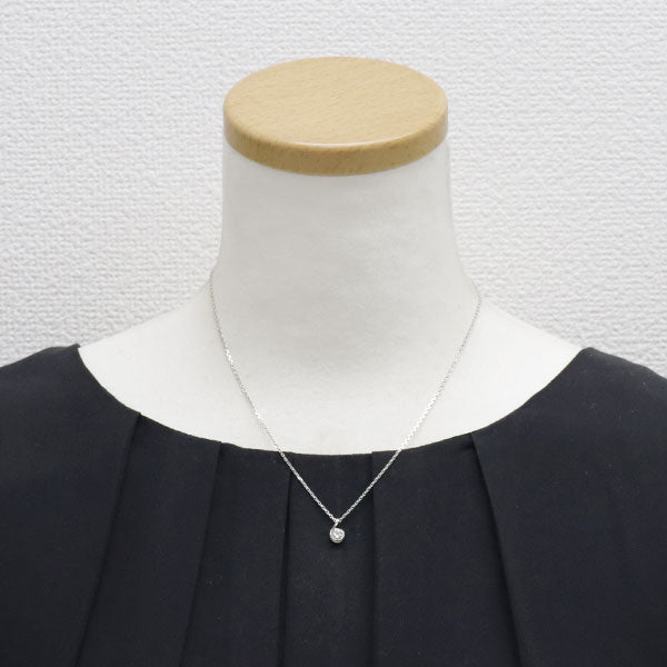 モニッケンダム Pt900/ Pt850 ダイヤモンド ペンダントネックレス 0.393ct