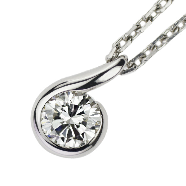 モニッケンダム Pt900/ Pt850 ダイヤモンド ペンダントネックレス 0.393ct