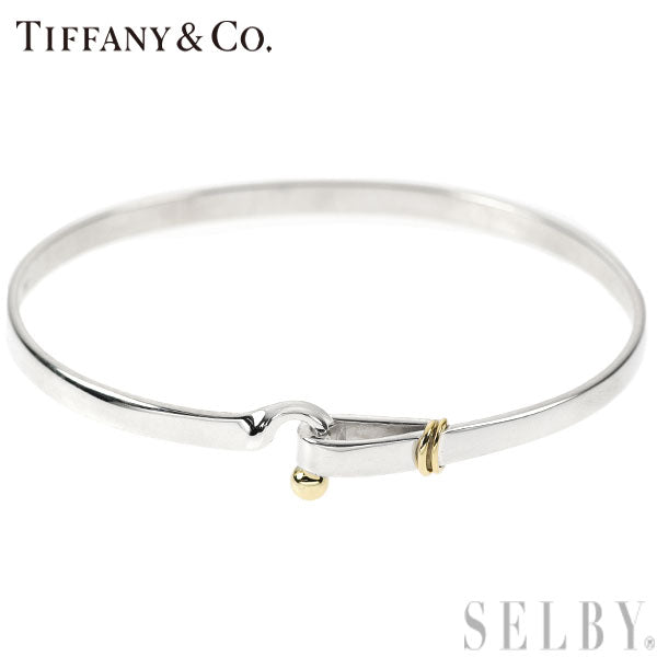 フック&アイ バングル ゴールド K18イエローゴールド TIFFANY