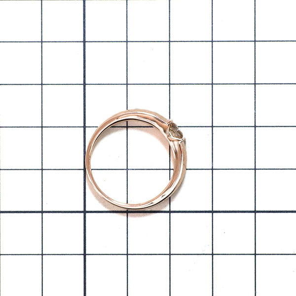 GSTV K18PG プリンセスカット ダイヤモンド リング 0.50ct