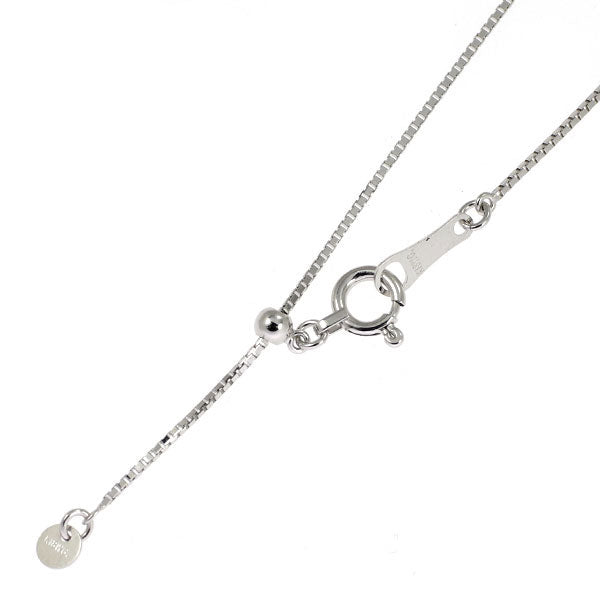 新品 K18WG チェーン ネックレス ～50cm ベネチアン 0.6mm