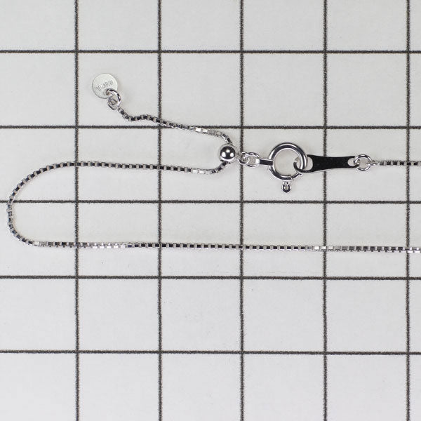 新品 K18WG チェーン ネックレス ～50cm ベネチアン 0.6mm