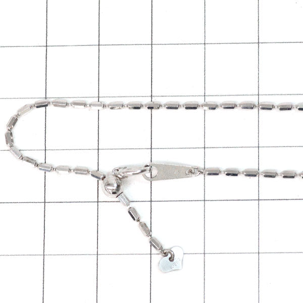 新品 K18WG チェーン ネックレス ～50cm シリンダー 1.4mm