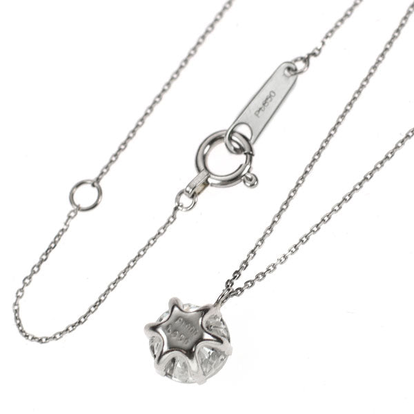 New Pt900/Pt850 Diamond Pendant Necklace 1.359ct J I1 Poor 