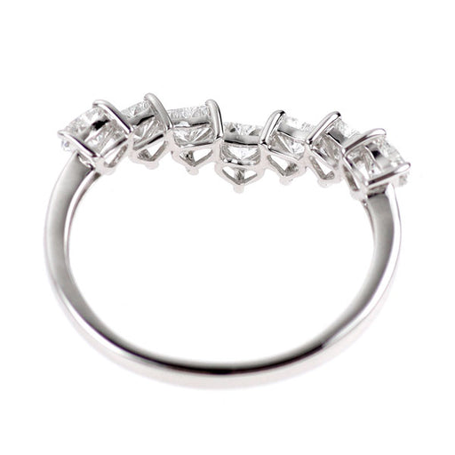 新品 Pt900 ハートシェイプ ダイヤモンド リング 1.00ct V字