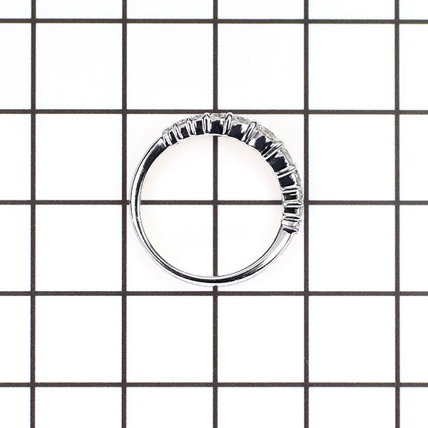 ポンテヴェキオ K18WG ダイヤモンド リング 0.50ct ハーフエタニティ