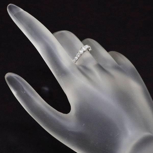 ポンテヴェキオ K18WG ダイヤモンド リング 0.50ct ハーフエタニティ