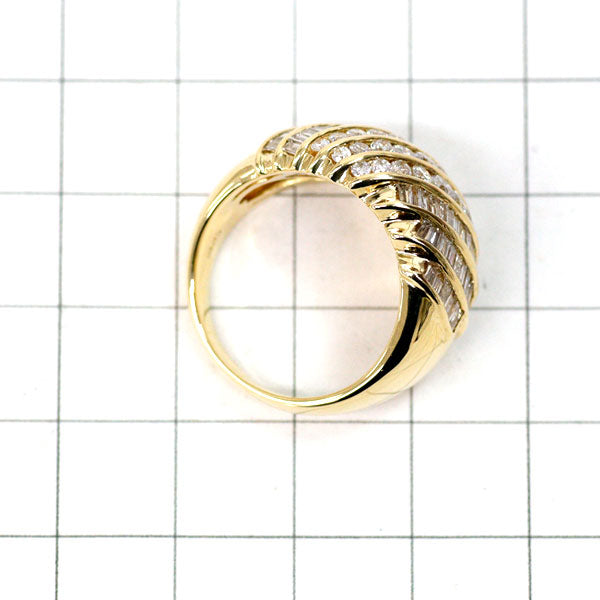 K18YG ダイヤモンド リング 3.00ct