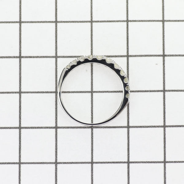 Pt950 ダイヤモンド リング 0.50ct ハーフエタニティ
