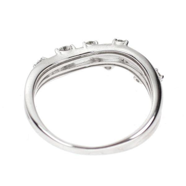 K18WG ダイヤモンド リング 0.31ct