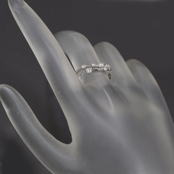 K18WG ダイヤモンド リング 0.31ct