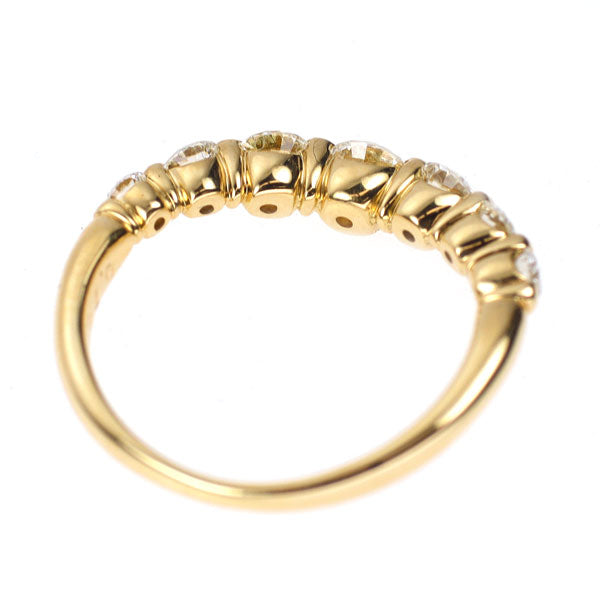 K18YG ダイヤモンド リング 0.70ct