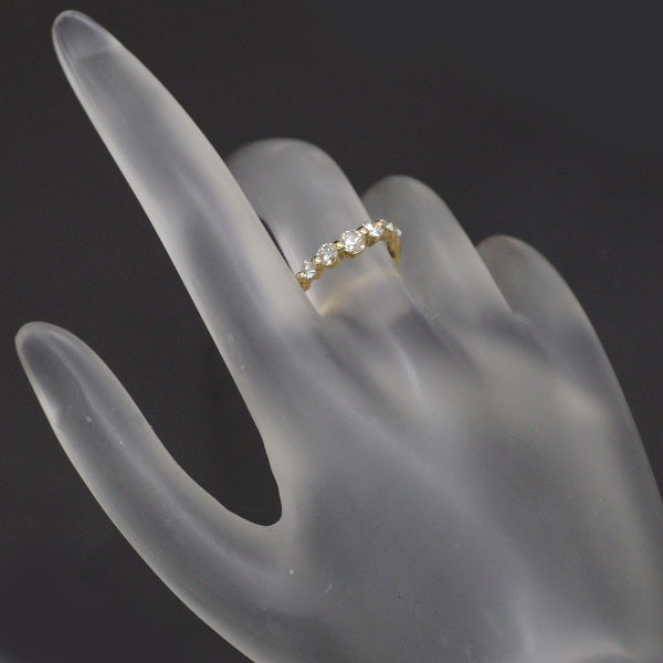 K18YG ダイヤモンド リング 0.70ct