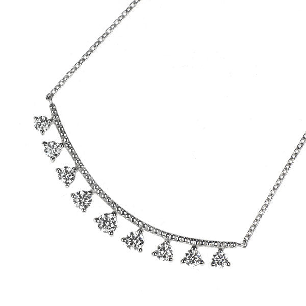 Pt950/ Pt850 ダイヤモンド ペンダントネックレス 0.504ct