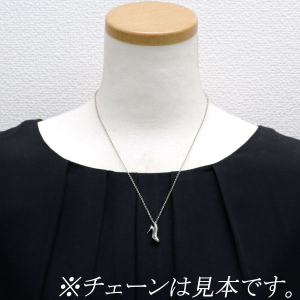GSTV Pt950 ダイヤモンド ペンダントトップ 0.01ct ハイヒール
