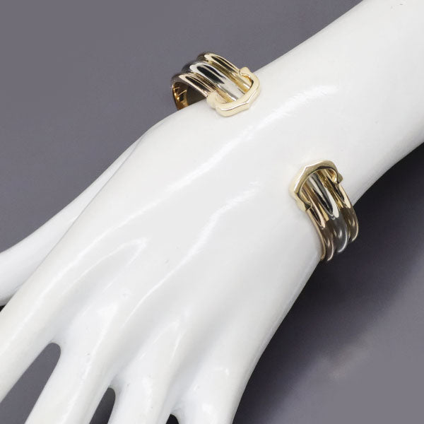 カルティエ K18YG/WG/PG バングル 2C