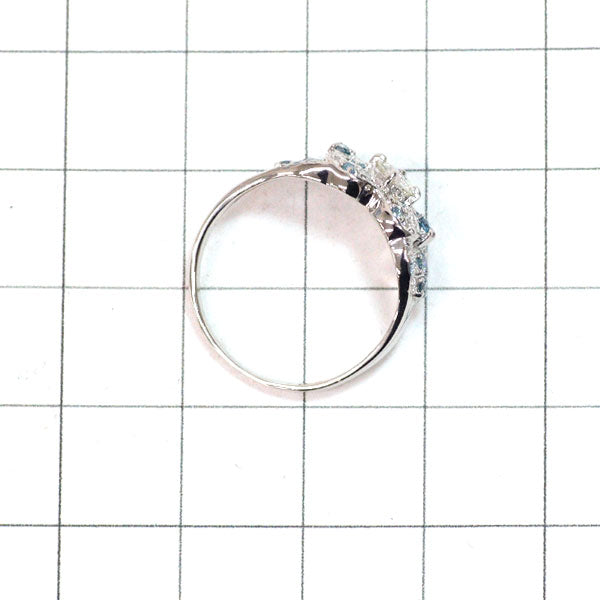 Pt900 ダイヤモンド リング 0.21ct D0.30ct