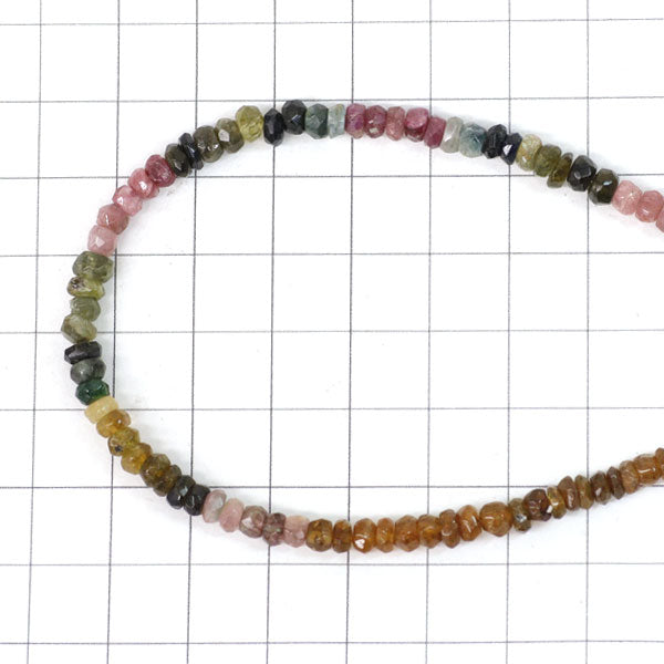 K18YG マルチカラー トルマリン ネックレス 85.00ct