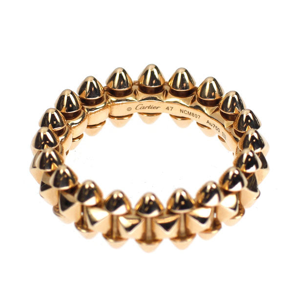 カルティエ K18PG リング クラッシュ ドゥ カルティエ 47号