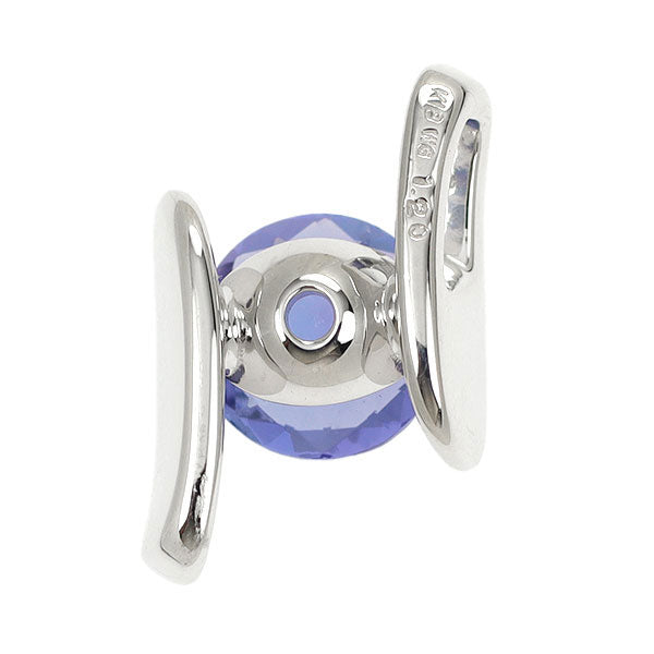 K18WG タンザナイト ペンダントトップ 1.20ct