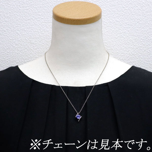 K18WG タンザナイト ペンダントトップ 1.20ct