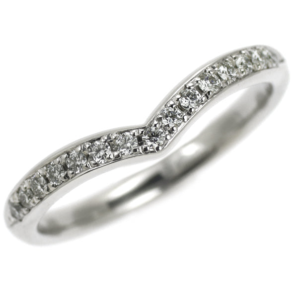 アニヴェルセル Pt950 ダイヤモンド リング 0.15ct Vライン