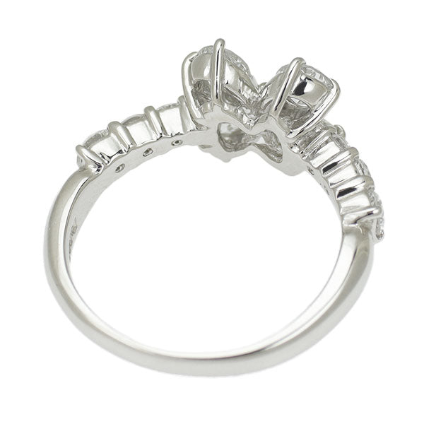 Pt900 ダイヤモンド リング 1.03ct フラワー
