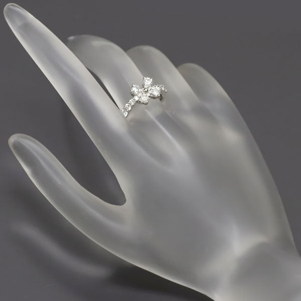 Pt900 ダイヤモンド リング 1.03ct フラワー