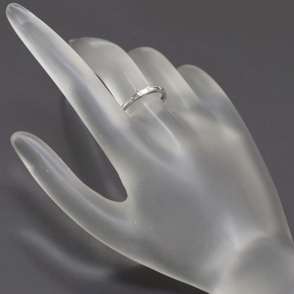 和光 Pt950 ダイヤモンド リング 0.15ct
