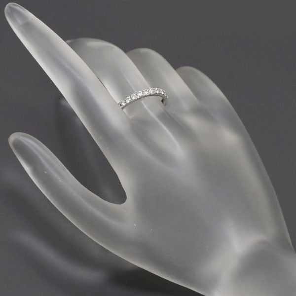 ポンテヴェキオ Pt900 ダイヤモンド リング 0.45ct インフィニート ハーフエタニティ