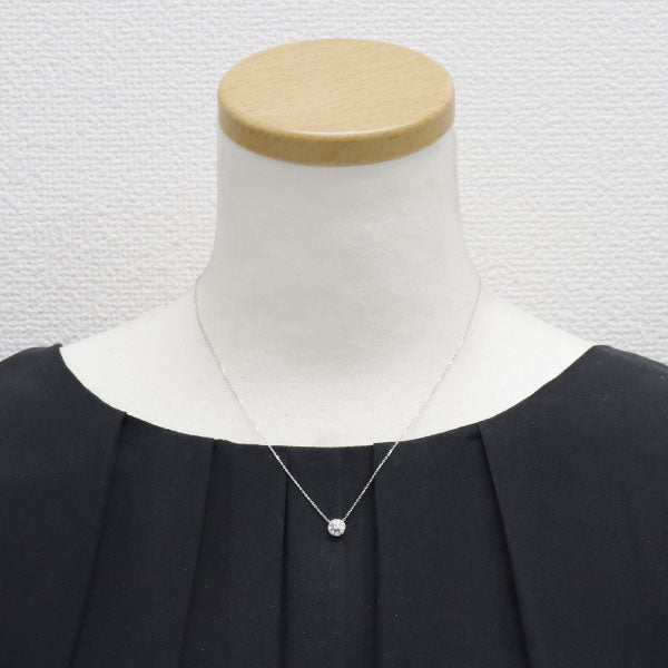 ヴァンドーム青山 Pt950 ダイヤモンド ペンダントネックレス 0.14ct