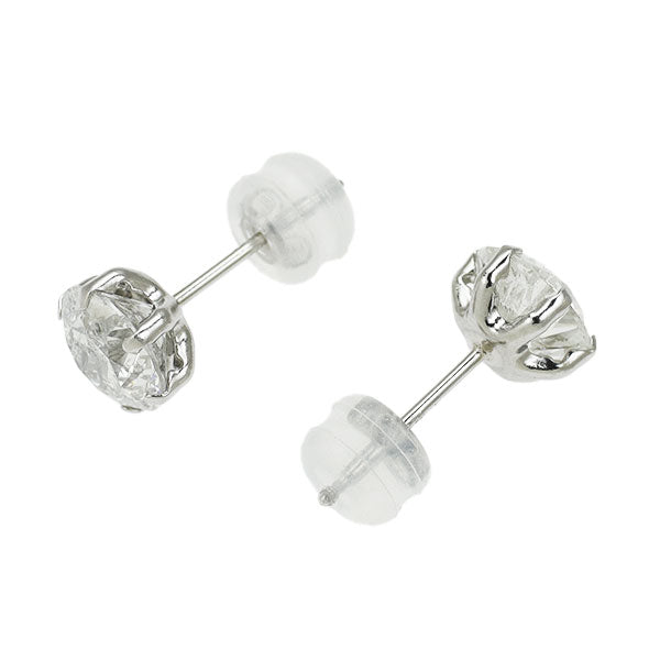 新品 Pt900 ダイヤモンド ピアス 2.118ct I/J I2 G