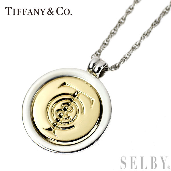 亀仙人様 リクエストページ TIFFANY & Co. ネックレス ティファニー SV/K18YG ペンダントネックレス T&C コイン ヴィンテージ