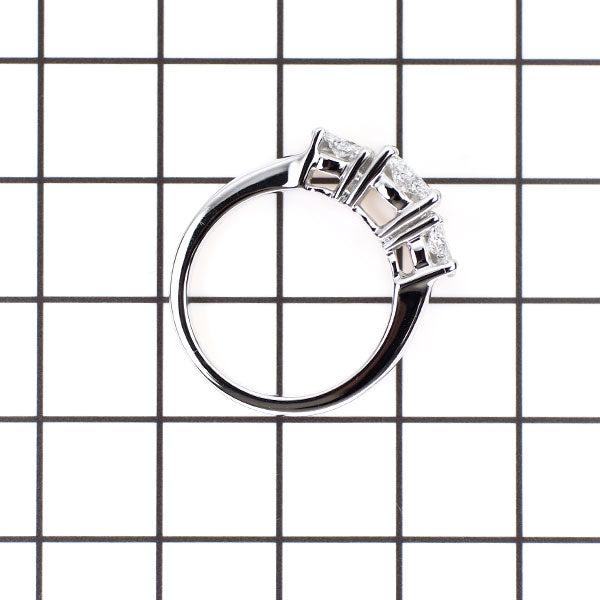 K18WG ダイヤモンド リング 1.52ct