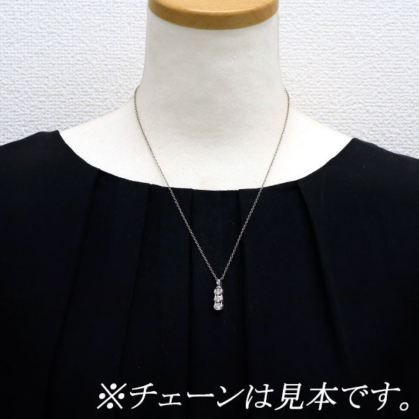 K18WG ダイヤモンド ペンダントトップ 1.009ct VLY VVS2-VS2 EXHC