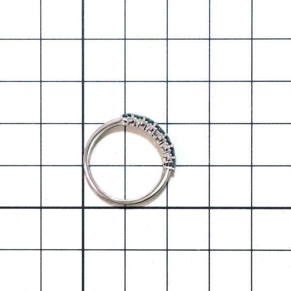 希少 GSTV Pt950 アレキサンドライト ダイヤモンド リング 0.50ct D0.13ct