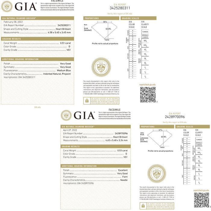 新品 Pt900/ Pt950 ハートシェイプ ダイヤモンド  ピアス 1.04ct D VS1 D0.48ct 【エスコレ】