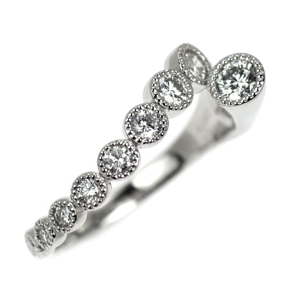 Pt950 ダイヤモンド リング 0.14ct D0.33ct