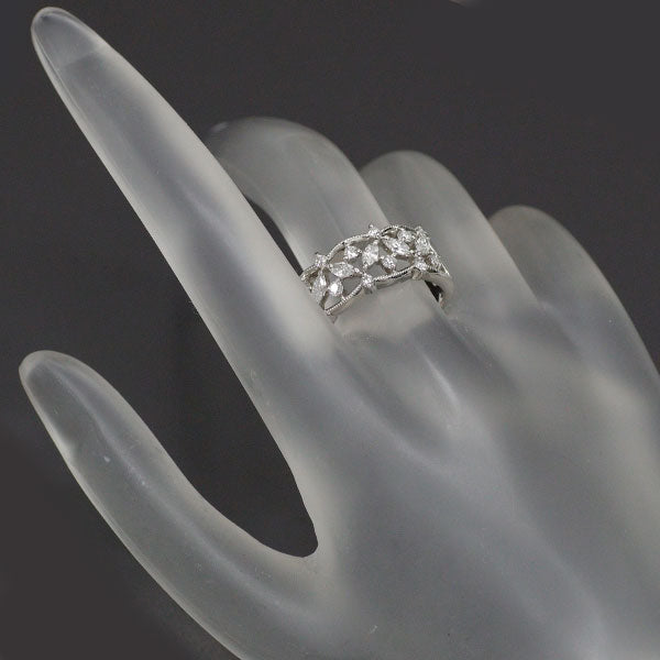 ミキモト Pt950 ダイヤモンド リング 0.65ct — セルビー