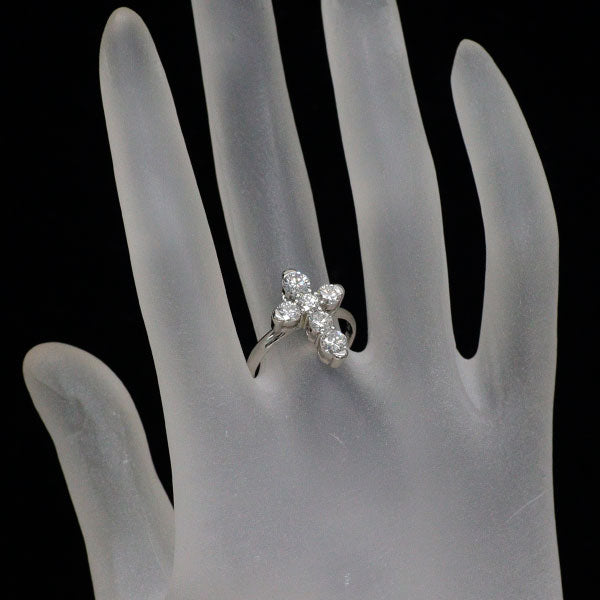 Pt900 ダイヤモンド リング 1.20ct クロス