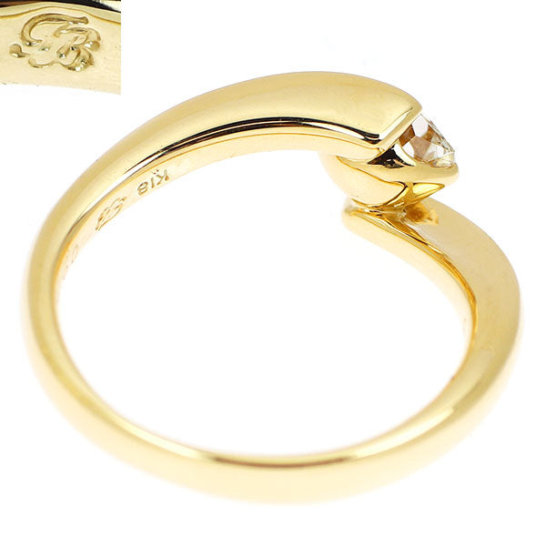 フランダースダイヤモンド K18YG ダイヤモンド リング 0.659ct