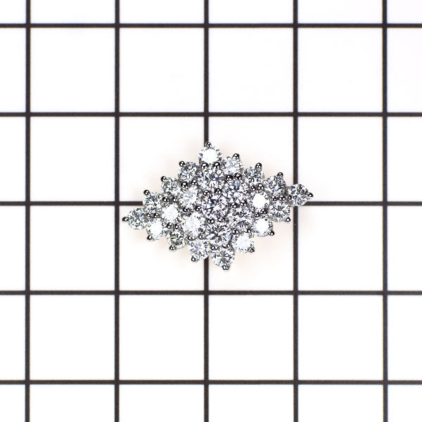 ギラロッシュ Pt900 ダイヤモンド ペンダントトップ 1.71ct