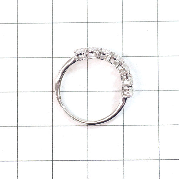 新品 K18WG ハートシェイプカット ダイヤモンド リング D1.00ct V字